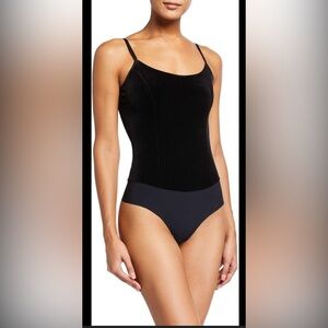 Commando Velvet Cami Bodysuit in Velvet , size Small